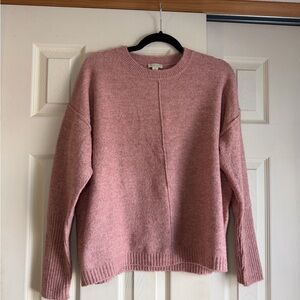 Legendary Outfitters Soft Elegant Mauve Pink Crew Neck Sweater